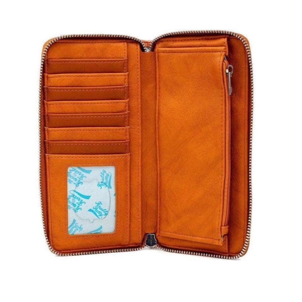 NWT Loungefly Nickelodeon Spongebob SquarePants Krusty Krab Friends Group Wallet - Picture 4 of 8